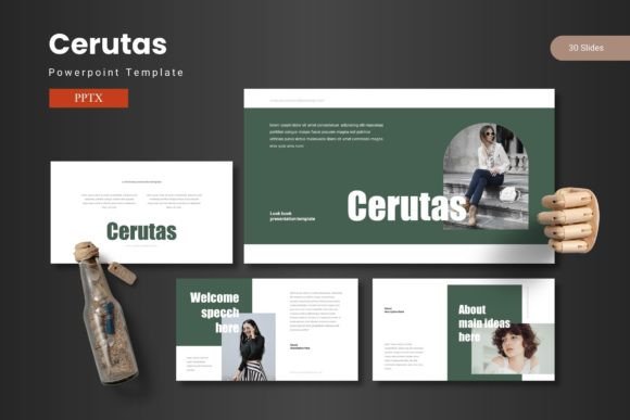 Cerutas - Powerpoint Template: Elevate Your Presentations with Professional Design