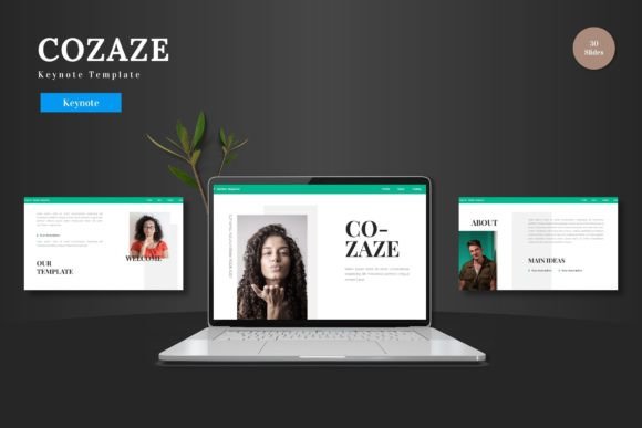 Cozaze - Keynote Template: A Versatile Tool for Professional Presentations