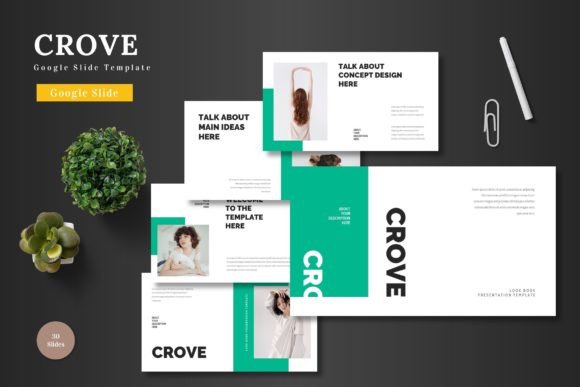 Crove - Google Slide Template: A Versatile Tool for Professional Presentations
