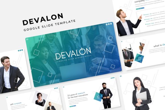 Devalon Google Slide Template Overview