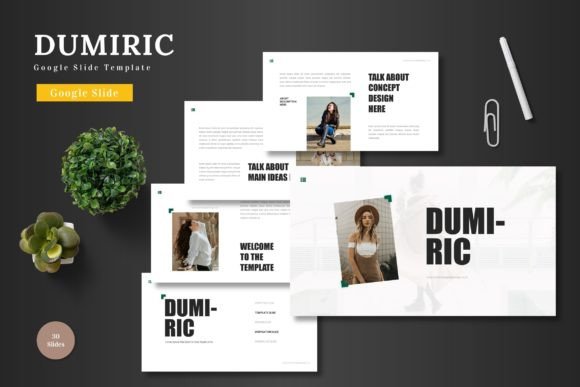 Dumiric - Google Slide Template: A Powerful Tool for Professional Presentations