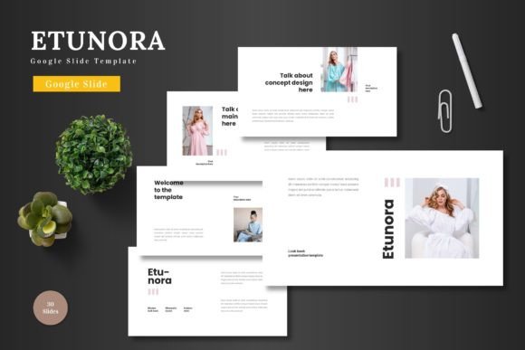 Etunora - Google Slide Template for Modern Presentations