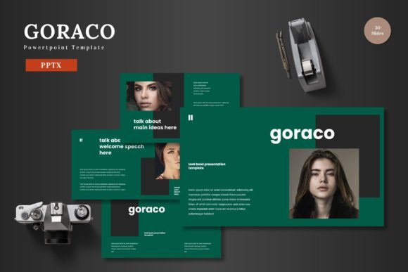 Goraco - Powerpoint Template: Elevate Your Presentations with Style and Simplicity