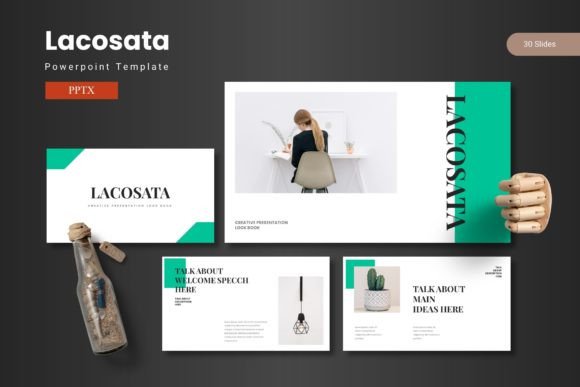Lacosata - Powerpoint Template: Elevate Your Presentations with Style and Substance