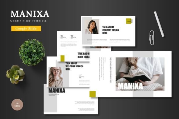 Manixa - Google Slide Template: A Powerful Tool for Modern Presentations
