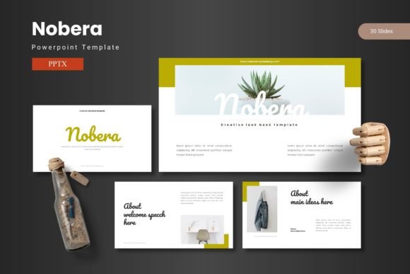 Nobera - Powerpoint Template: Elevate Your Presentations with Professional Design