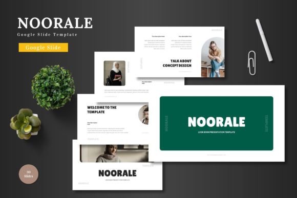 Noorale - Google Slide Template: A Versatile Presentation Tool
