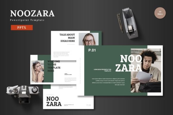 Noozara - Powerpoint Template: A Versatile Tool for Professional Presentations