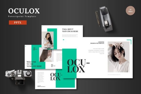 Oculox - Powerpoint Template: Elevate Your Presentations with Professional Design