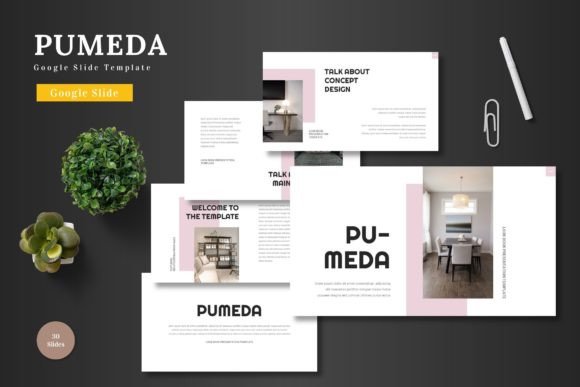 Pumeda - Google Slide Template: A Versatile Tool for Modern Presentations