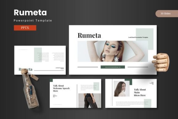 Rumeta - Powerpoint Template: Elevate Your Presentations with Style and Substance